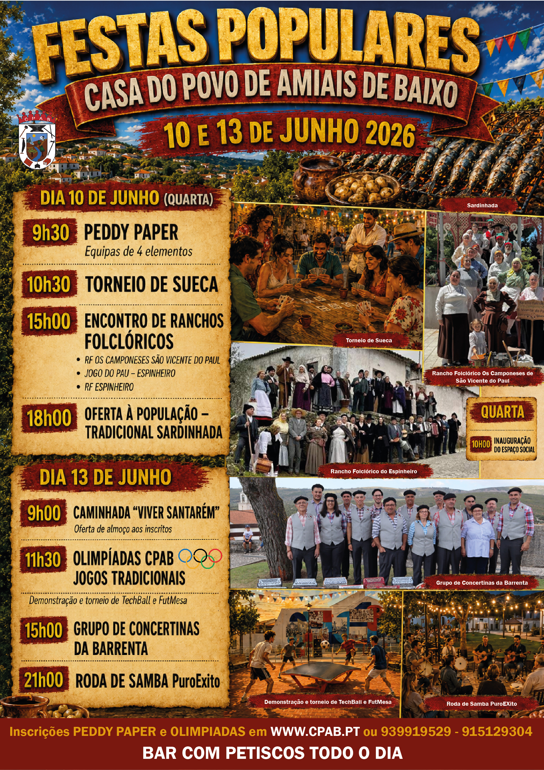 Cartaz 10 de Junho - CPAB